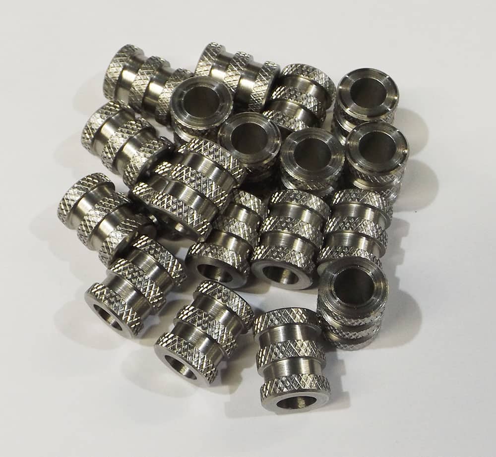 High Volume Screw Machined Stainless Steel Automotive Sleeves