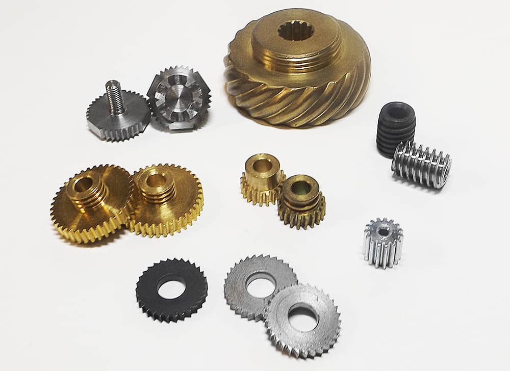 Precision CNC Production Machined Gear Assortment