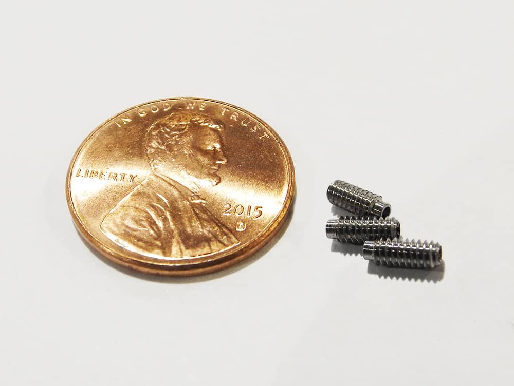 Precision CNC Swiss Machined Stainless Steel Electronics Screw