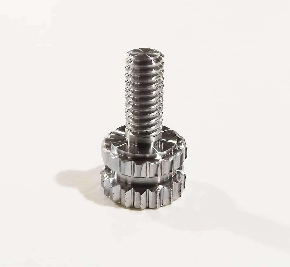 Precision CNC Swiss Turned Stainless Steel Screw