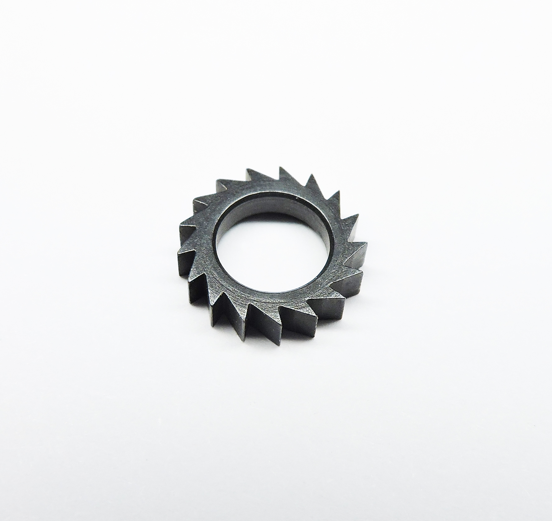Precision CNC Turned Miniature Steel Automotive Ratchet Gear