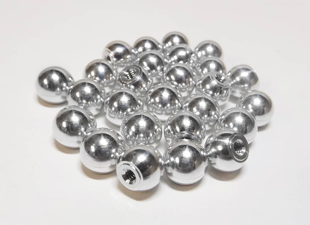 Precision CNC Machined Aluminum 6061 Ball Components