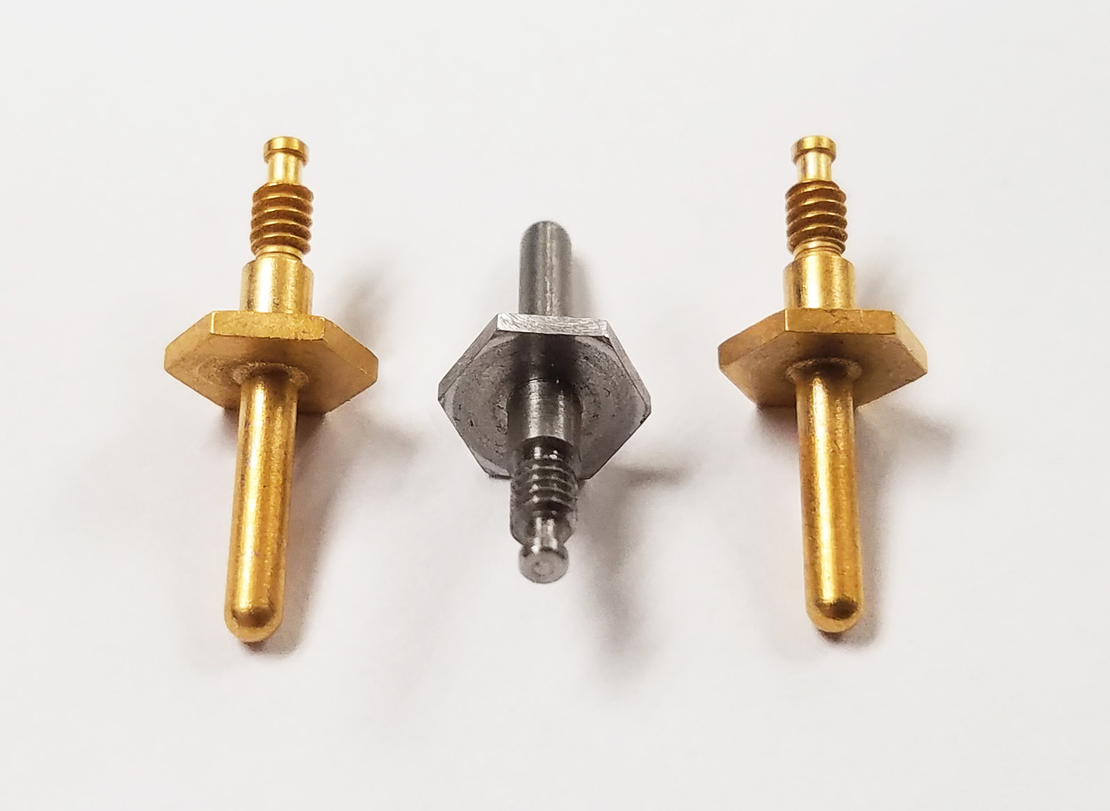 Precision CNC Machined Plated Electrical Connectors