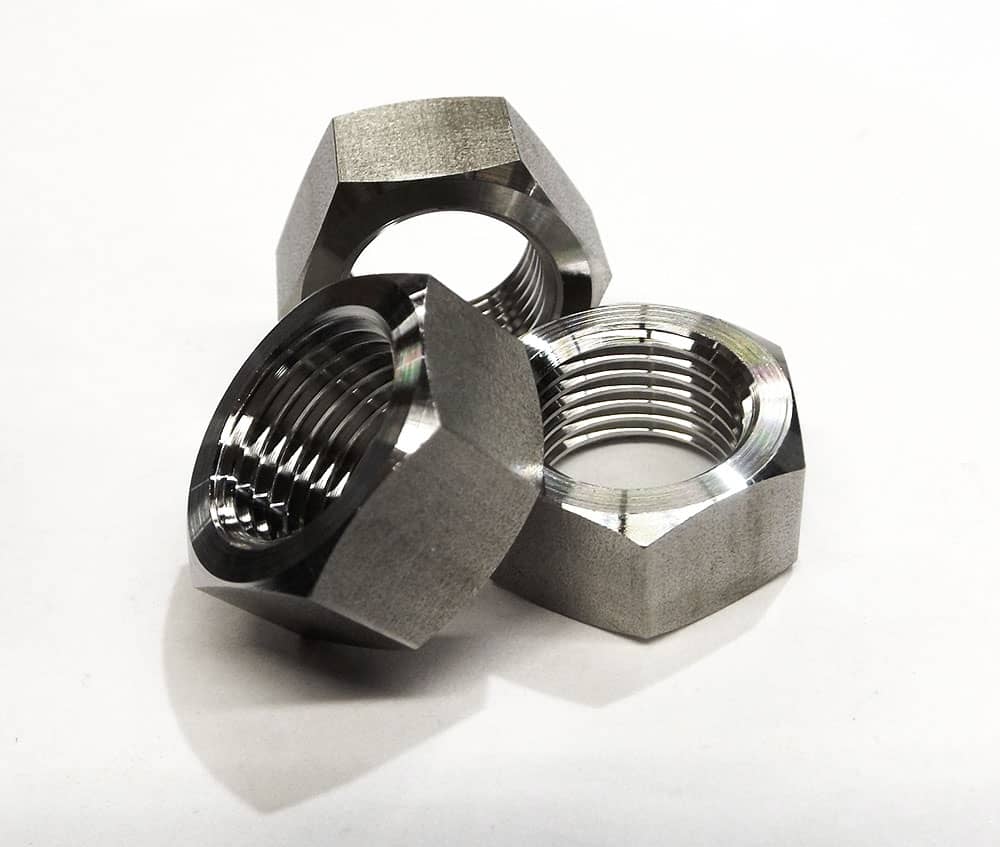 Precision CNC Machined Stainless Steel 316 Hex Part Single