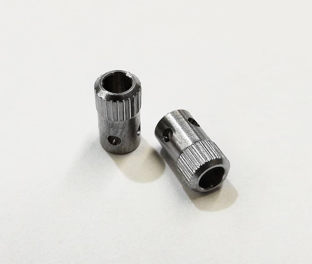 Precision CNC Micro Machined Stainless Steel 303 Part Pair